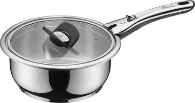 Produktbild von WMF Click&Serve Stielkasserolle Induktion 20 cm, ohne Edelstahlgriff, Cromargan Edelstahl, backofenfest