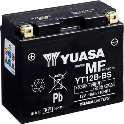 Image de Batterie YUASA YT12B-BS 10 AH MF
