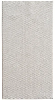 Obrázok produktu pre Kratkosrstý koberec, jednofarebný, vhodný do obývačky, spálne alebo detskej izby, krémová farba, rozmer 80x150 cm, obdĺžnikový tvar
