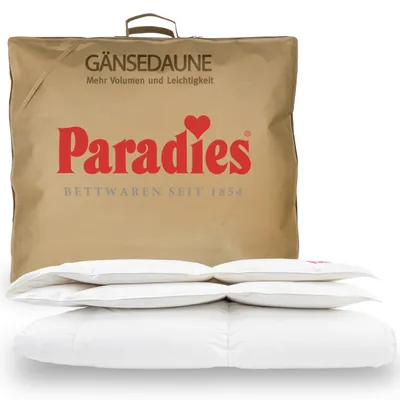 Produktbild von Paradies Daunendecke 135x200 cm Sommerdecke "Gabi 90"