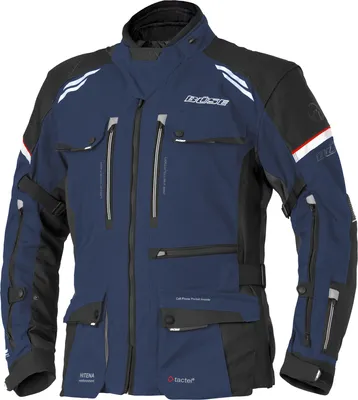 Immagine prodotto di Giacca da moto impermeabile in tessuto Büse Highland III, blu, 48