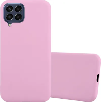 Produktbild von Cadorabo Hülle für Samsung Galaxy M33 5G Schutzhülle in Rosa Handyhülle TPU Silikon Etui Case Cover