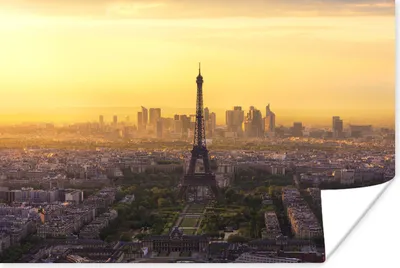 Produktbild von MuchoWow® Poster Paris - Eiffelturm - Licht 30x20 cm - Plakate - Print