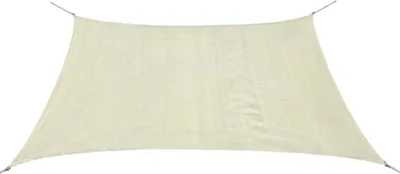 Obrázek produktu pro Plachta proti slunci z HDPE čtvercová 3,6x3,6 m krémová