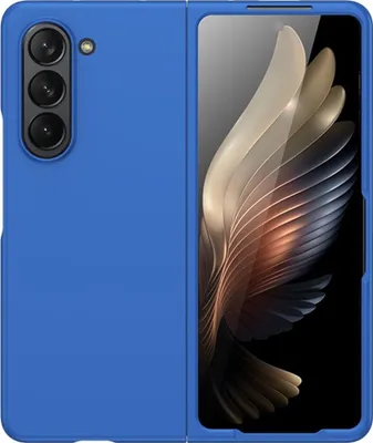 Produktbild von König Design Hülle kompatibel mit Kunststoff Soft Handyhülle - Handy Case Blau