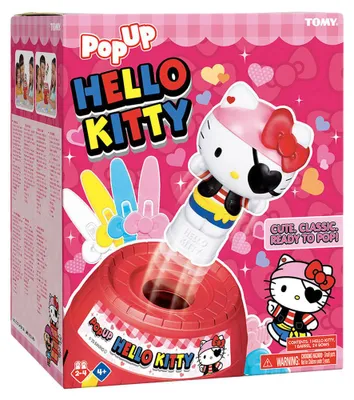 Productafbeelding van Tomy Pop-Up Hello Kitty, Tafelspel, Geluksspel, vanaf 4 jaar