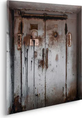 Produktbild von Keilrahmenbild - Doorface - Größe 60 x 60 cm