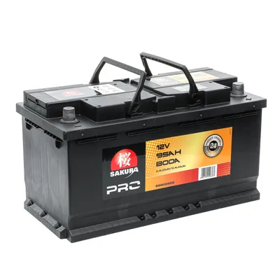 Produktbild von SAKURA Starterbatterie 12V 95Ah 800A/EN B13 L5 für Auto LKW Batterie