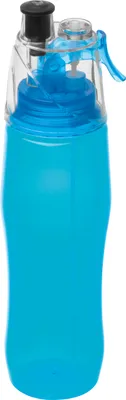 Produktbild von Sporttrinkflasche mit Sprayfunktion / 700ml / Farbe: hellblau