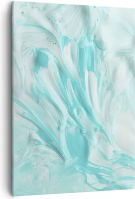Produktbild von Bild auf Leinwand - Leinwandbild - Einteilig - Blume Abstraktion - 50x70cm - Wand Bild - Wanddeko - Wandbilder - Leinwanddruck - Kunstdruck - Wanddekoration - Leinwand bilder - Wandbild - PA50x70-3827