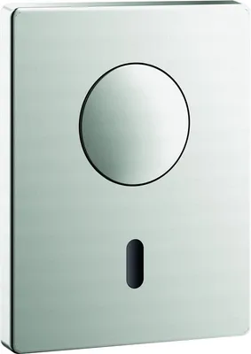 Produktbild von GROHE Infrarot-Elektronik Tectron Skate 37419, für WC-Spülkasten GD 2, mit Trafo 100-230 V AC, 50-60 Hz, 6 V DC, mit zusätzlicher manueller Betätigung, edelstahl