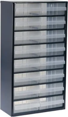 Produktbild von Raaco Schrank 1216-04 mit 16 Schubladen 137423