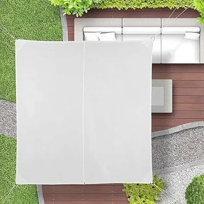 Productafbeelding van Famanu zonnescherm, waterafstotend, UV-bestendig - 3 x 3 meter
