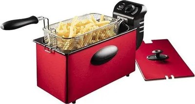 Obrázok produktu pre Fritéza 3,5 litra – s rukoväťou a tepelnou izoláciou – do 190 °C, 2000 W