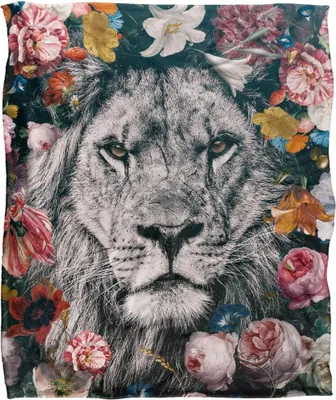 Image de Reinders - couverture lion, soyeux, supersoft TV24717 (taille unique) (Coloré)