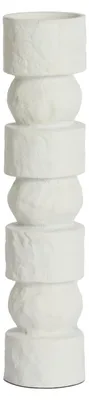 Productafbeelding van Light&living Kaarsenhouder, diameter 9 cm, hoogte 41 cm, model AKTA, kleur crème