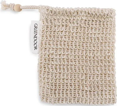 WELLXUNK Seifen Halter,2Stk Seifenschale Mit 2Stk Leinen Seifensäckchen