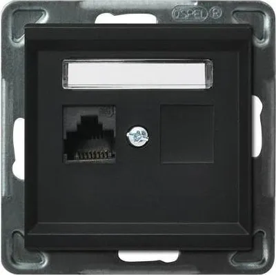 Image de Ospel GPK-1R/K/m/33, Noir, IP20, 71 mm, 33 mm, 71 mm, 59 g