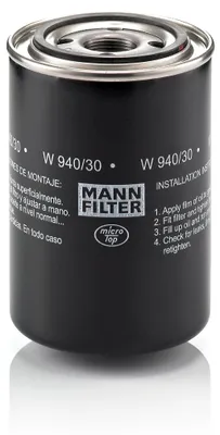 Produktbild von Ölfilter MANN-FILTER W 940/30 Anschraubfilter