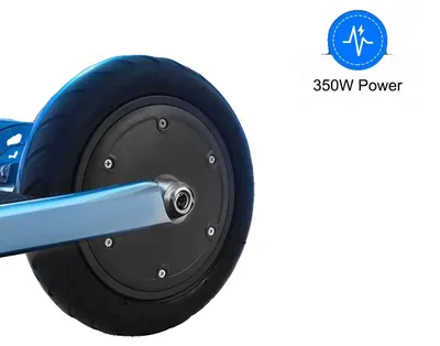 Productafbeelding van Elektrische wielmotor, 350W vermogen, hoge duurzaamheid, zwart