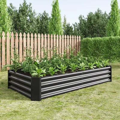 Immagine prodotto di Letto rialzato per giardino in acciaio zincato