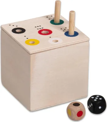 Produktbild von Würfelspiel: Ab in die Box - Reisespiel für Kinder, Spielzeug, Lernspiel
