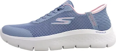 Productafbeelding van Skechers Go Walk Flex-Grand Enty Sportschuhe Damen Trainingsschuhe sportlicher Schnürer Violett Freizeit