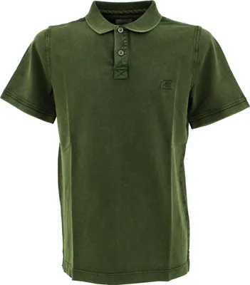 Produktbild von 28097 Camel Active, ,  kurzarm Polohemd Poloshirt, Pique, olive, M