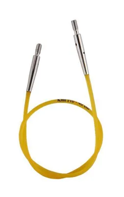 Image de Cordon pour pointes d'aiguilles 20 cm 40 cm jaune