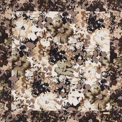 Produktbild von ROECKL Tuch Camouflage Flowers Scarf Multi Camel mehrfarbig
