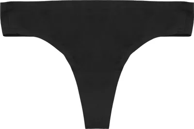 Produktbild von Saalt Seamless Thong Light Periodenunterwäsche Schwarz XL