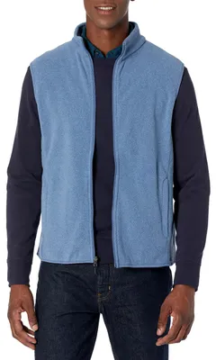 Produktbild von A. Essentials Herren Polarfleece-Weste mit durchgehendem Reißverschluss (erhältl