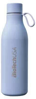 Isolierflasche aus Edelstahl, 500 ml, Blau, doppelwandig
