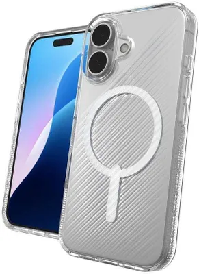 Immagine prodotto di ZAGG Luxe Snap, Custodia, Apple, iPhone 16+, 17 cm (6,7"), Trasparente