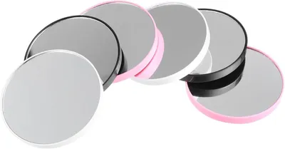Produktbild von 6-teiliges Vergrößerungsspiegel-Set mit Saugnapf, kompakter, tragbarer Taschenspiegel für Kosmetik und Schönheit