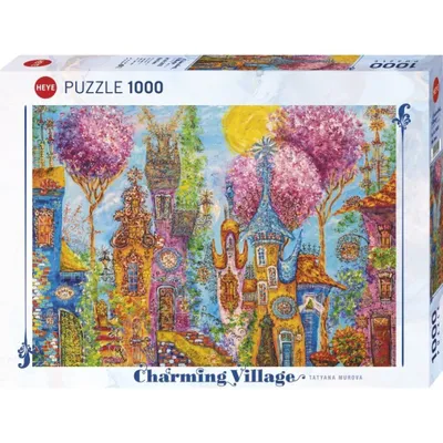 Produktbild von HEYE Puzzle Charming Village: 1000 Teile