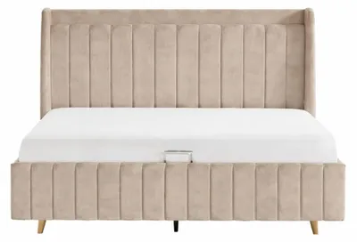 Produktbild von Schlafzimmer-Set mit Bett, 2 Nachttischen, Kleiderschrank und Kommode