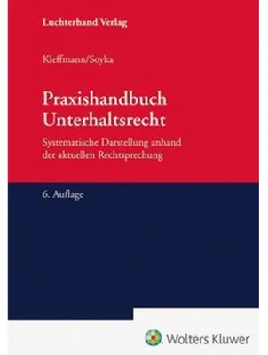 Produktbild von Praxishandbuch Unterhaltsrecht