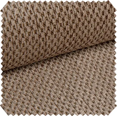 Produktbild von novely® DUBAI Polsterstoff Gestrickter Möbelstoff Robust Wasserabweisend | Meterware | 1lfm - Farbe: 70 Hellbraun