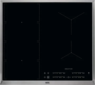 Image de AEG HAUSGERÄTE Glaskeramik Kochstelle 60cm 2xInduk. MaxiSense+ Hob²Hood ed IKE64471XB