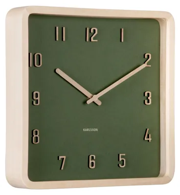 Produktbild von WANDUHR Nervadura - Grün - 5,3/26/26 cm