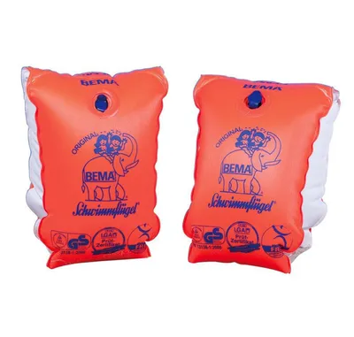 Produktbild von BEMA® Original Schwimmlernhilfe Schwimmhilfe Schwimmflügel, Orange Gr. 2 / über 60 kg