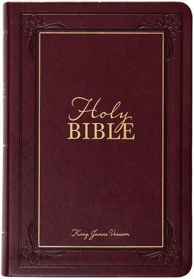 Image de KJV Holy Bible Giant Print Compact Garnet