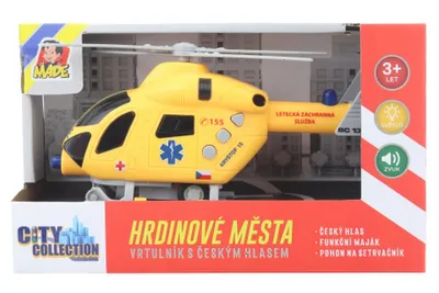 Produktbild von Rettungshubschrauber mit Licht und Ton, 20 cm