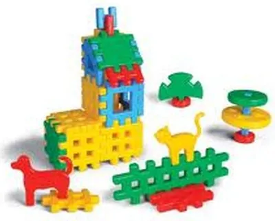 Obrázok produktu pre MARIOINEX Stavebnice domčekov 31 kusov 00987
