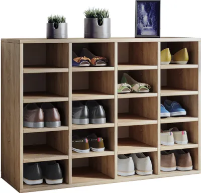 Zdjęcie produktu dla Hinsol L szafka na buty 21 komórdekor dąb sonoma