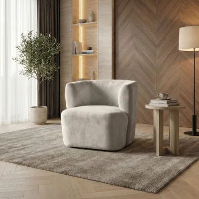 Image de Fauteuil NORI Couleur : Sereno682 Beige