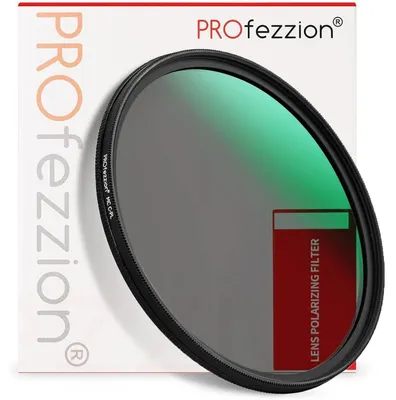 Immagine prodotto di Filtro polarizzante circolare da 52 mm, compatibile con obiettivi Nikon e Fujifilm