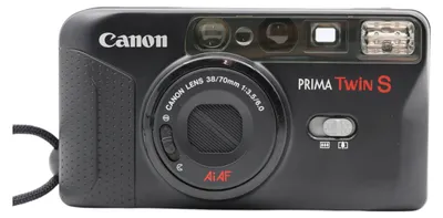 Produktbild von Canon Prima Twin S Kompaktkamera Kamera Analogkamera 35mm schwarz