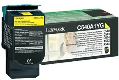 Immagine prodotto di Lexmark C540A1YG cartuccia toner 1 pz Originale Giallo
